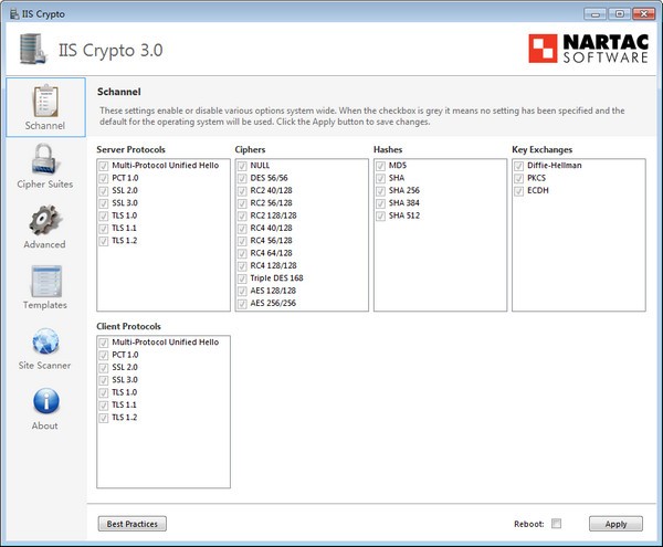 IIS  Crypto(系统智能管理工具)