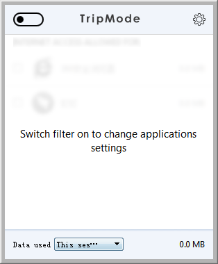 TripMode  for  windows(流量控制软件)