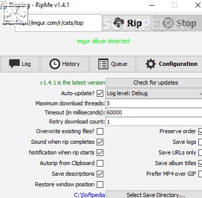 RipMe(java媒体播放器)