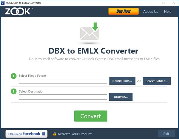 ZOOK  DBX  to  EMLX  Converter(邮件转换工具)