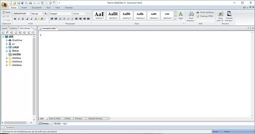 Namo  WebEditor(网页编辑软件)