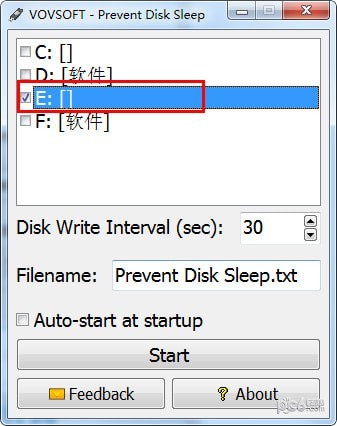 Prevent  Disk  Sleep(驱动器防止休眠工具)