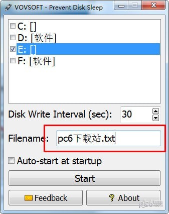 Prevent  Disk  Sleep(驱动器防止休眠工具)