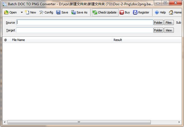 Batch  DOC  to  PNG  Converter(doc转png工具)