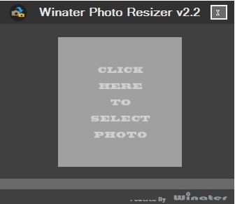 Winater  Photo  Resizer(图像编辑工具)