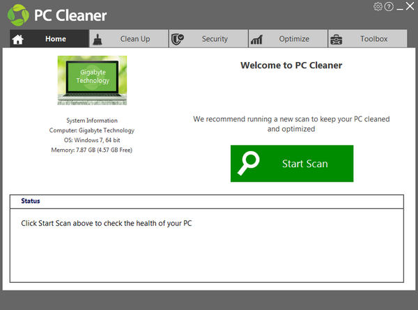 PC  Cleaner(电脑垃圾清理软件)