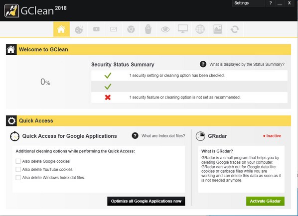 Abelssoft  GClean(Windows流氓软件清理大师)