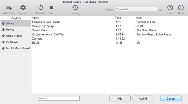 Boilsoft  iTunes  DRM  Media  Converter(视频转换器)