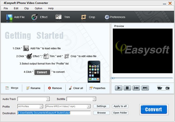 4Easysoft  iPhone  Video  Converter(视频转换工具)