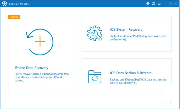 FoneLab  for  iOS(数据恢复工具)