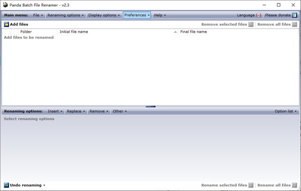 Panda  Batch  File  Renamer(文件处理软件)