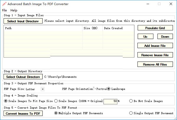 Advanced  Batch  Image  To  PDF  Converter(图像转换工具)