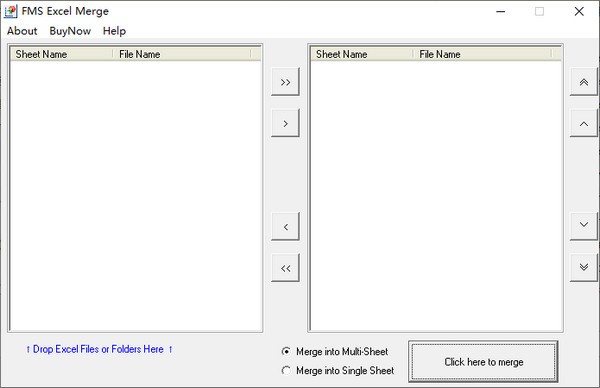 FMS  Merge  Excel(Excel文件合并软件)