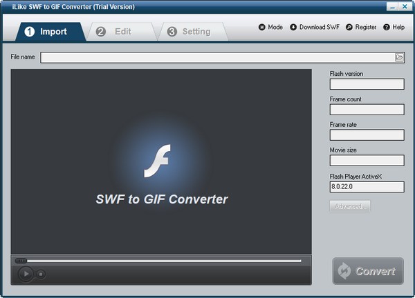 iLike  SWF  to  GIF  Converter(SWF转GIF工具)