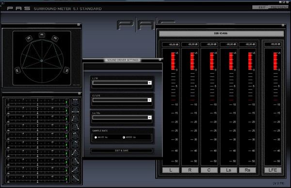 Surround  Meter(环绕声计数表)