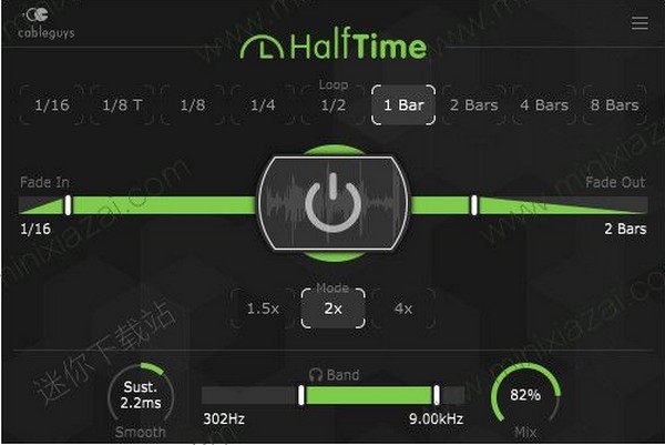 CableGuys  HalfTime(音频半速处理插件)