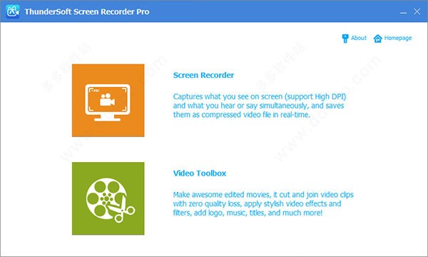 ThunderSoft  Screen  Recorder  Pro(屏幕录像软件)