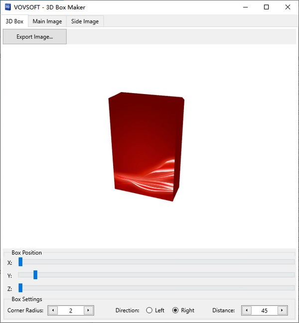 VOVSOFT  3D  Box  Maker(3D盒子包装设计工具)