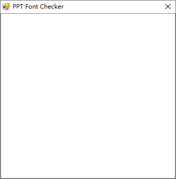 PPT  Font  Checker(检测PPT字体工具)