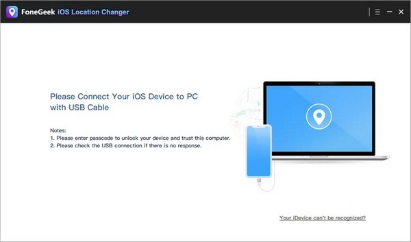 FoneGeek  iOS  Location  Changer(iOS位置转换工具)