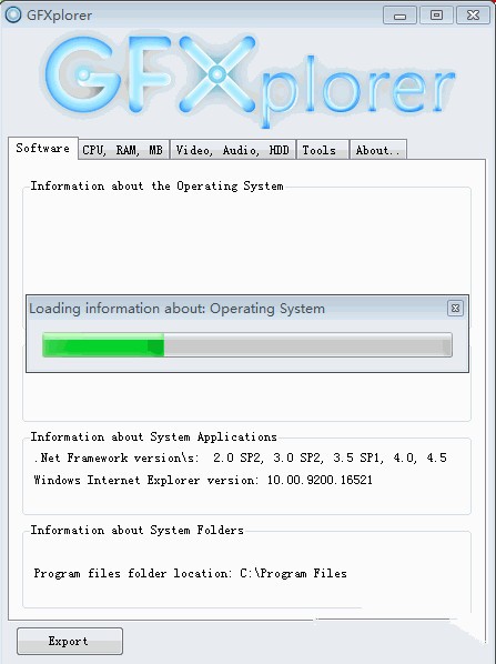 GFXplorer(硬件信息检测工具)