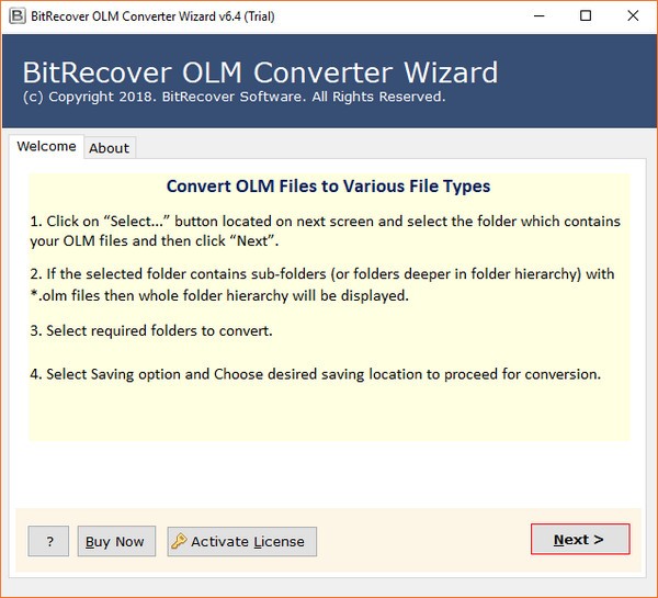 BitRecover  OLM  Converter  Wizard(OLM转换器工具)