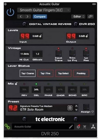 TC  Electronic  DVR250(数字混响工具)