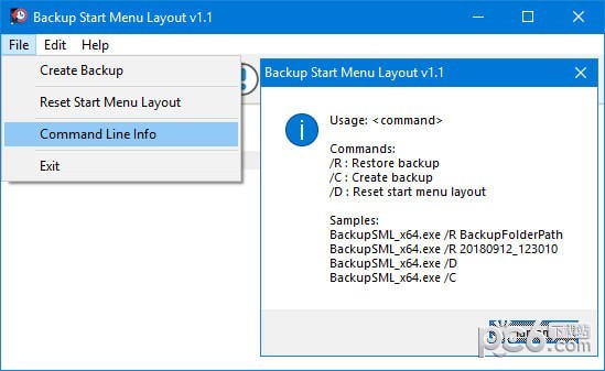 Backup  Start  Menu  Layout(Win10备份开始菜单布局)