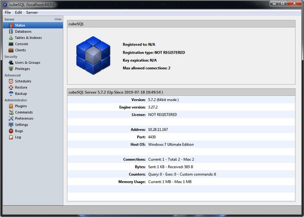 cubeSQL(数据库管理系统)