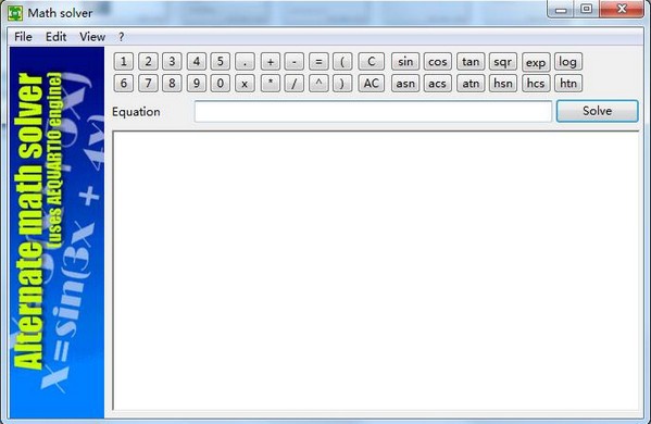 Alternate  Math  Solver(数学解算器)
