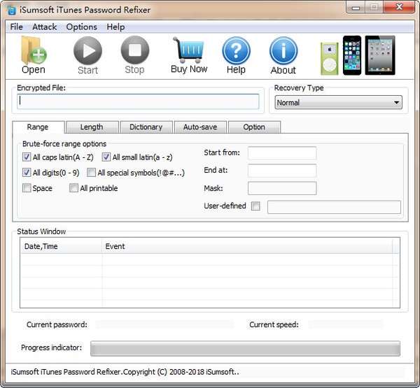 iSumsoft  iTunes  Password  Refixer