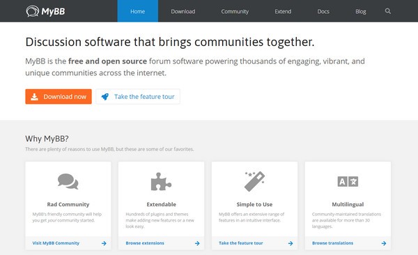 MyBB(免费开源论坛)