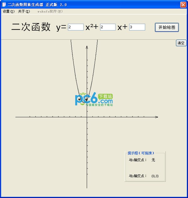 二次函数图像生成器