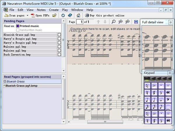 PhotoScore  Midi  Lite(乐谱扒谱软件)