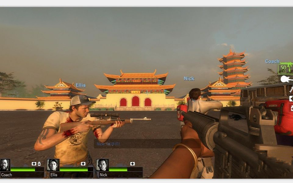 求生之路2紫禁城地图