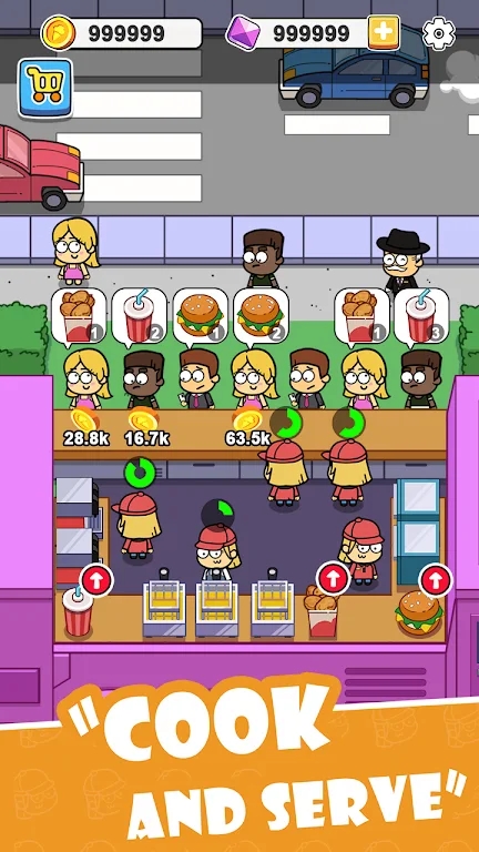 放置食品吧安卓版（Idle Food Bar）