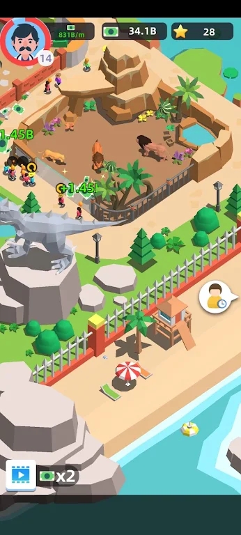 放置动物乐园中文版（Idle Animal Paradise）