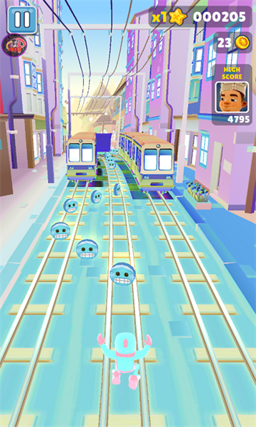 地铁跑酷星宿高仿版