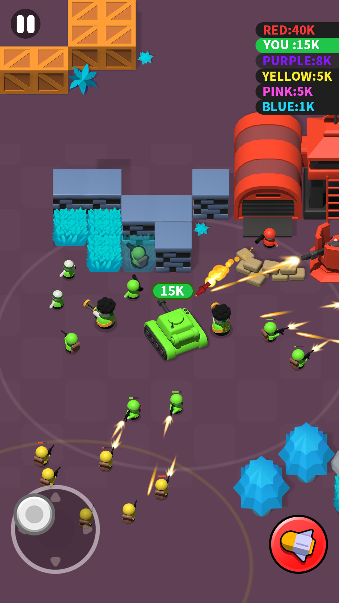 四人坦克竞技游戏最新版