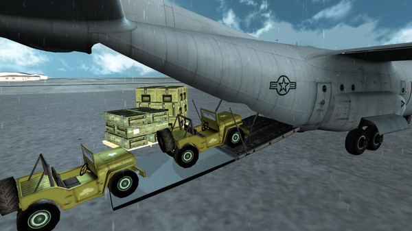 货运飞机飞行模拟器