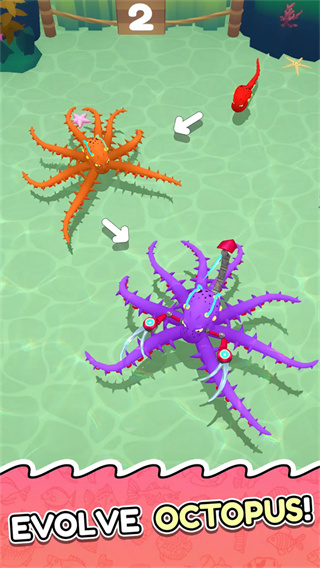 章鱼入侵进食与进化内购版