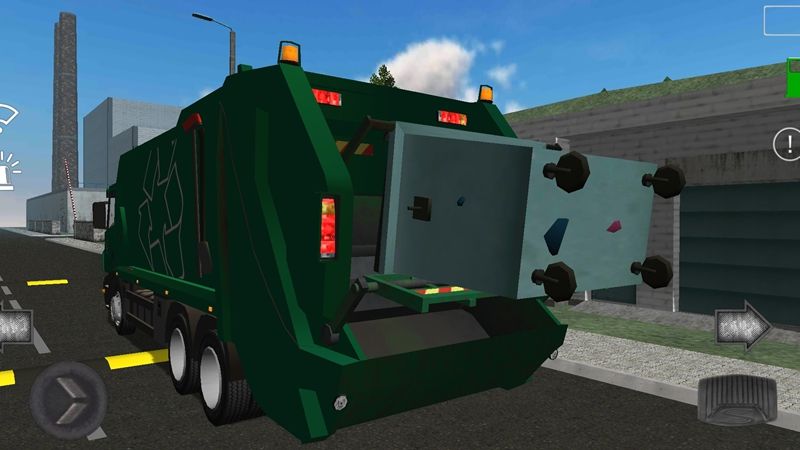 城市垃圾服务车