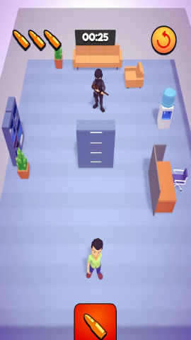 Draw and Bounce Bullet